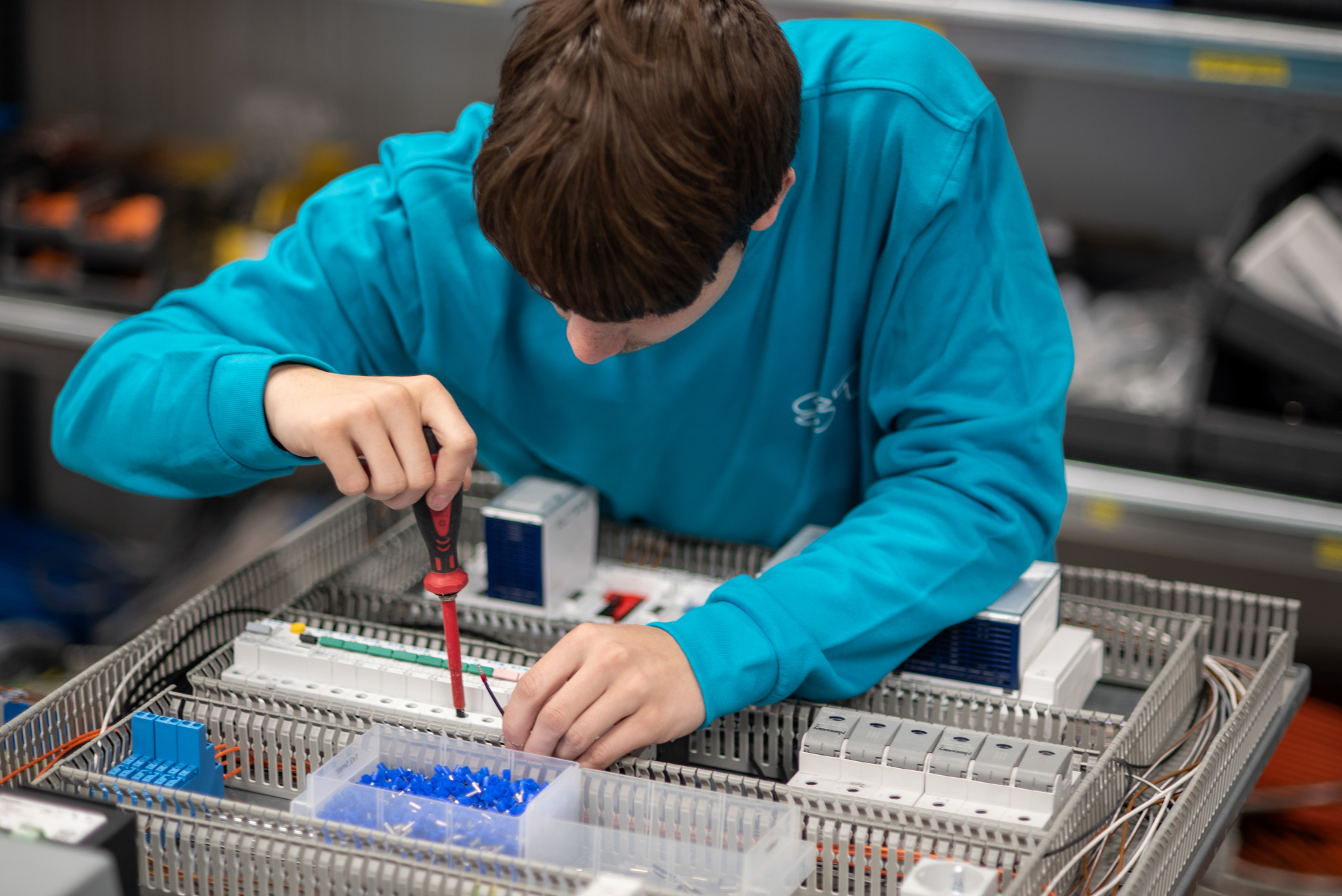 Ausbildung Elektroniker bei der ST Gebäudetechnik in Potsdam