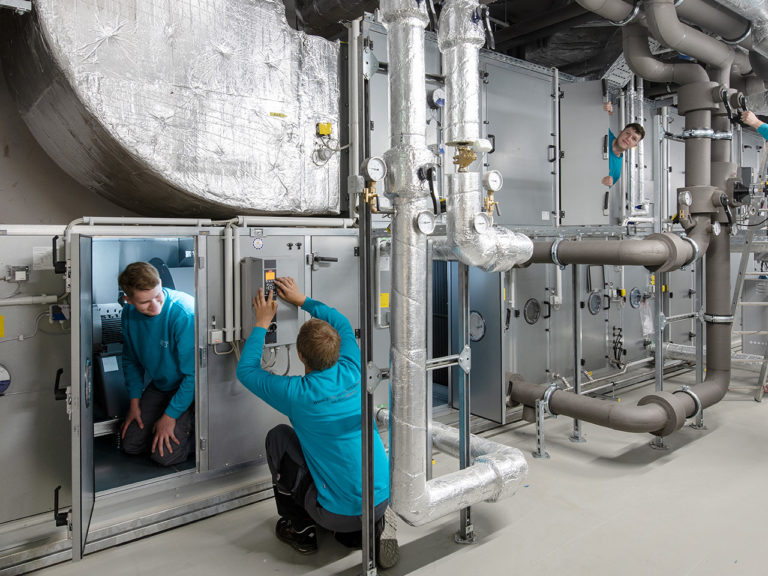 Ausbildung in der Gebäudetechnik in Potsdam